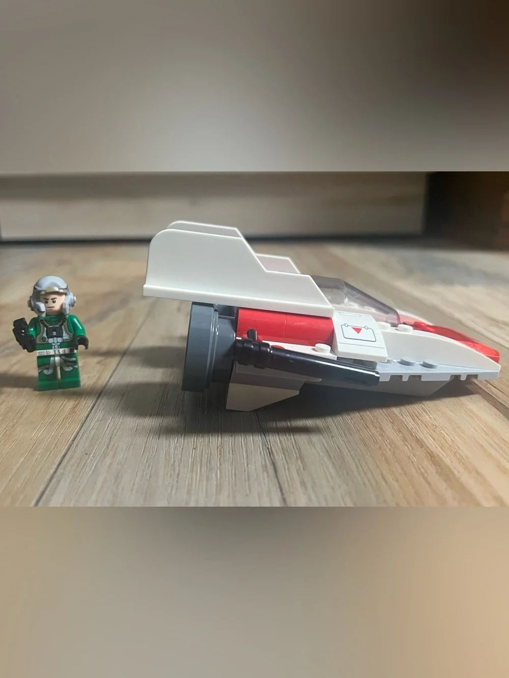 Lego- Star Wars  - Rebel A-Wing Starfighter - Set 75247 *Mostly Glued Together